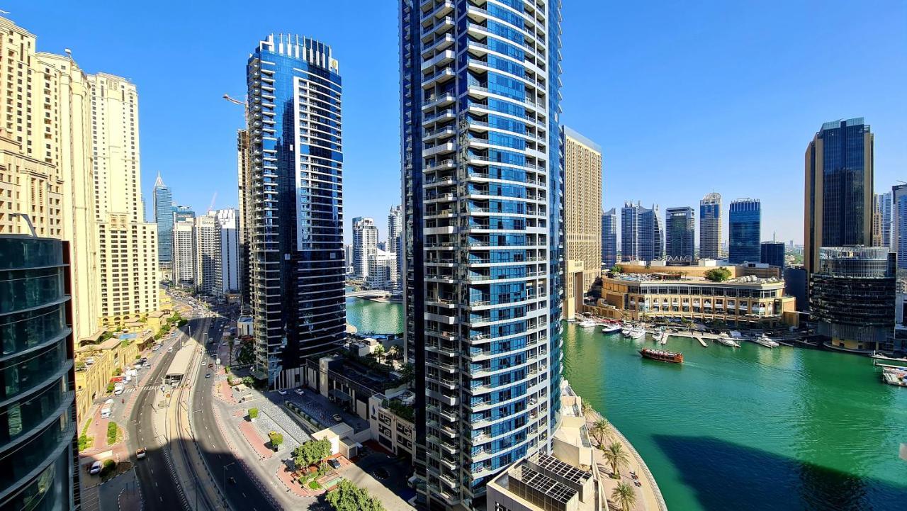 Marco Polo - Stunning Marina Views , High Floor, Close To Tram Dubaj Kültér fotó
